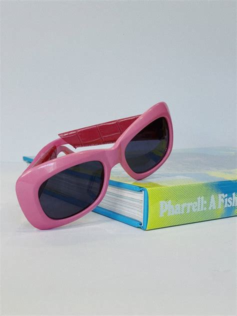 vintage gianni versace pink croc sunglasses|discontinued Versace glasses.